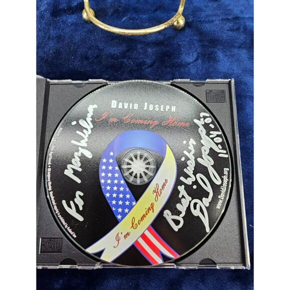 David Joseph I'm Coming Home Autographed CD - Picture 4 of 6